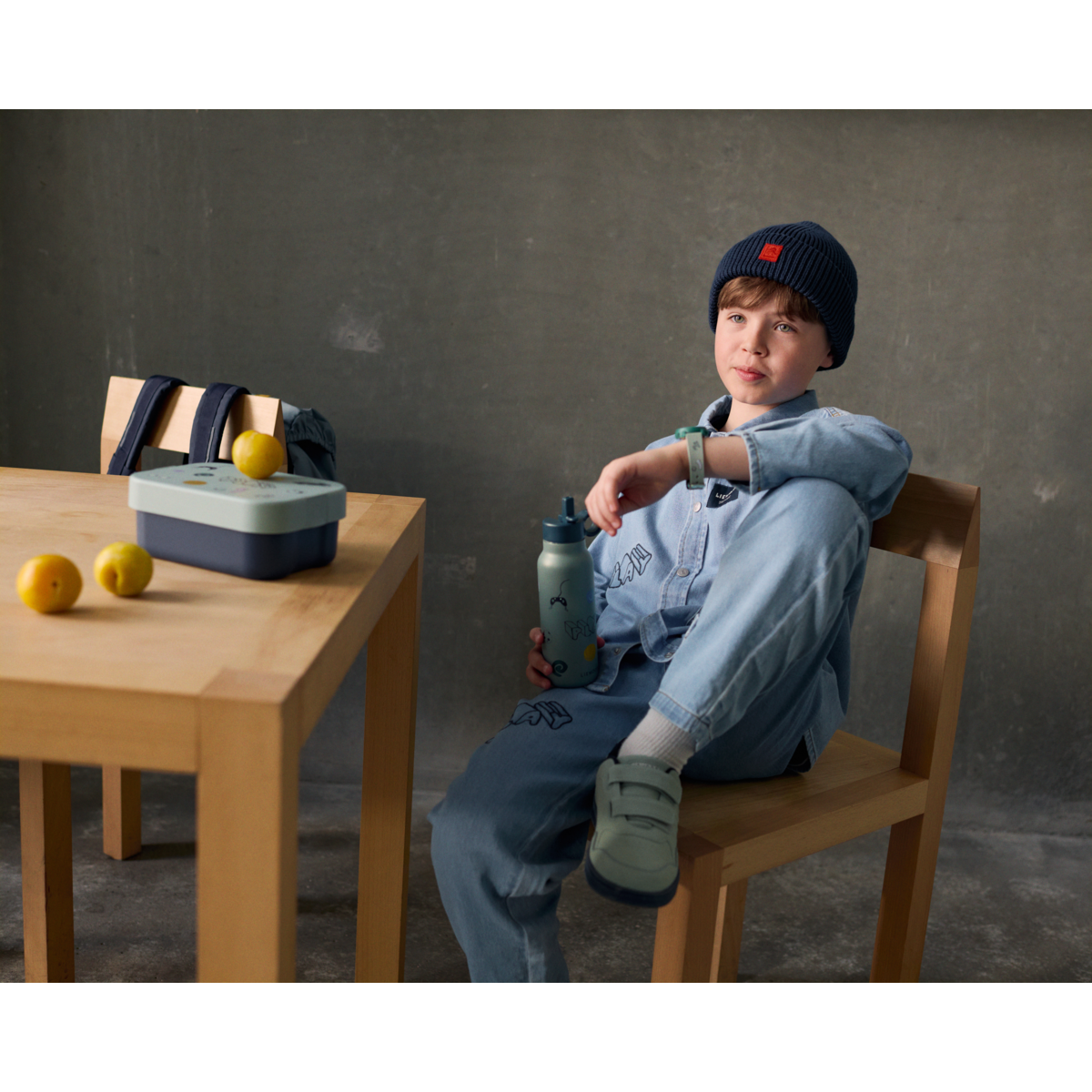 Liewood Kamil Lunchbox - Play / Dusty Peppermint - LUNCHBOX