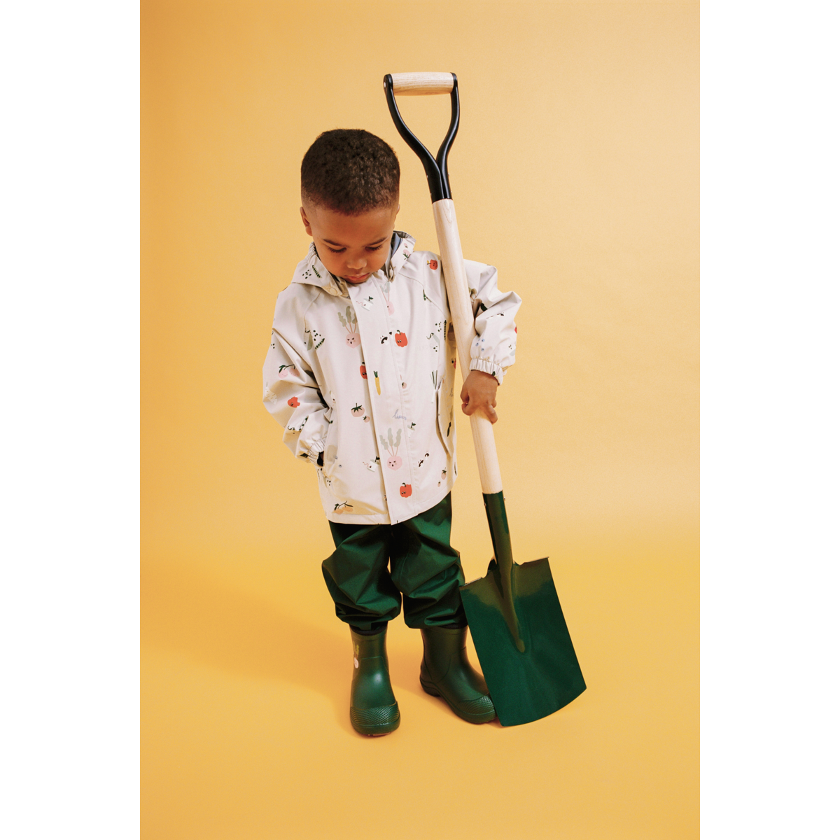 Liewood Aston Rain boots - Vegetable / Eden - RAIN BOOTS