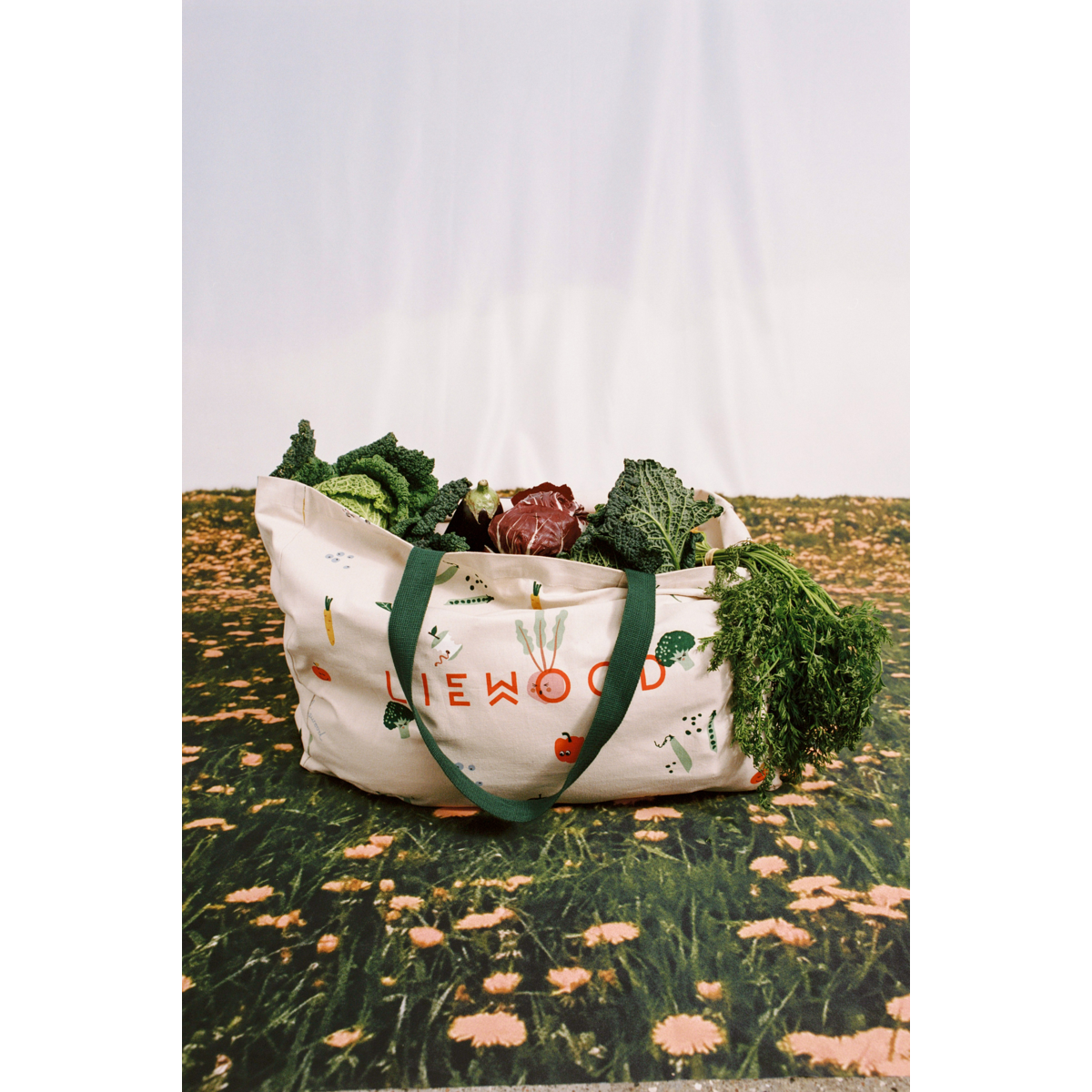 Liewood MAXI Tote Bag - Vegetable / Sandy - TOTEBAG