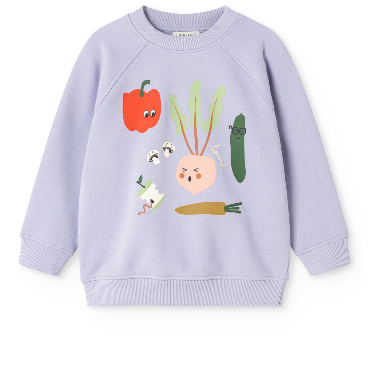 Liewood Aude Sweatshirt - Vegetable / Warm Lilac - SWEATSHIRT