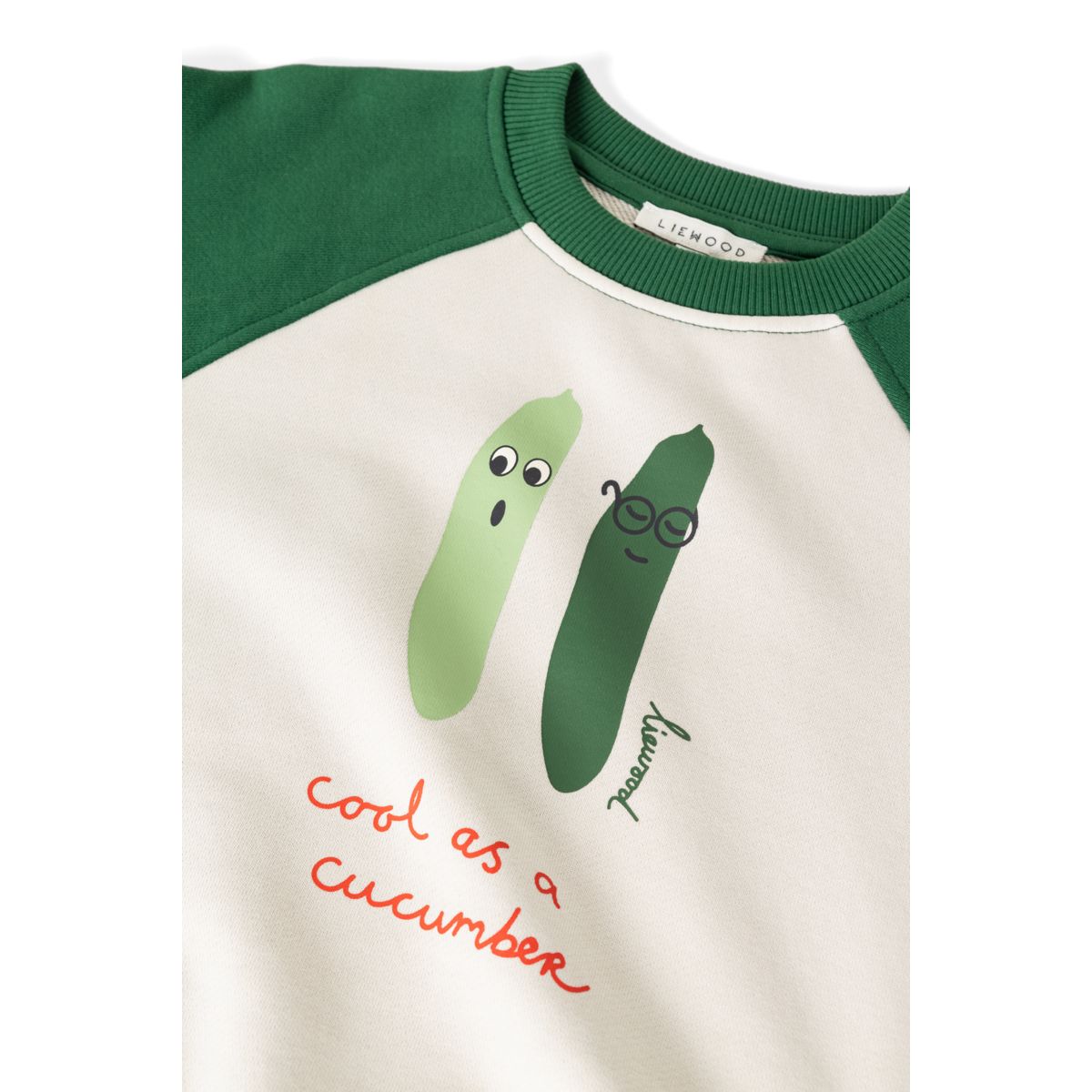 Liewood Aude Sweatshirt - Vegetable / Sandy - SWEATSHIRT