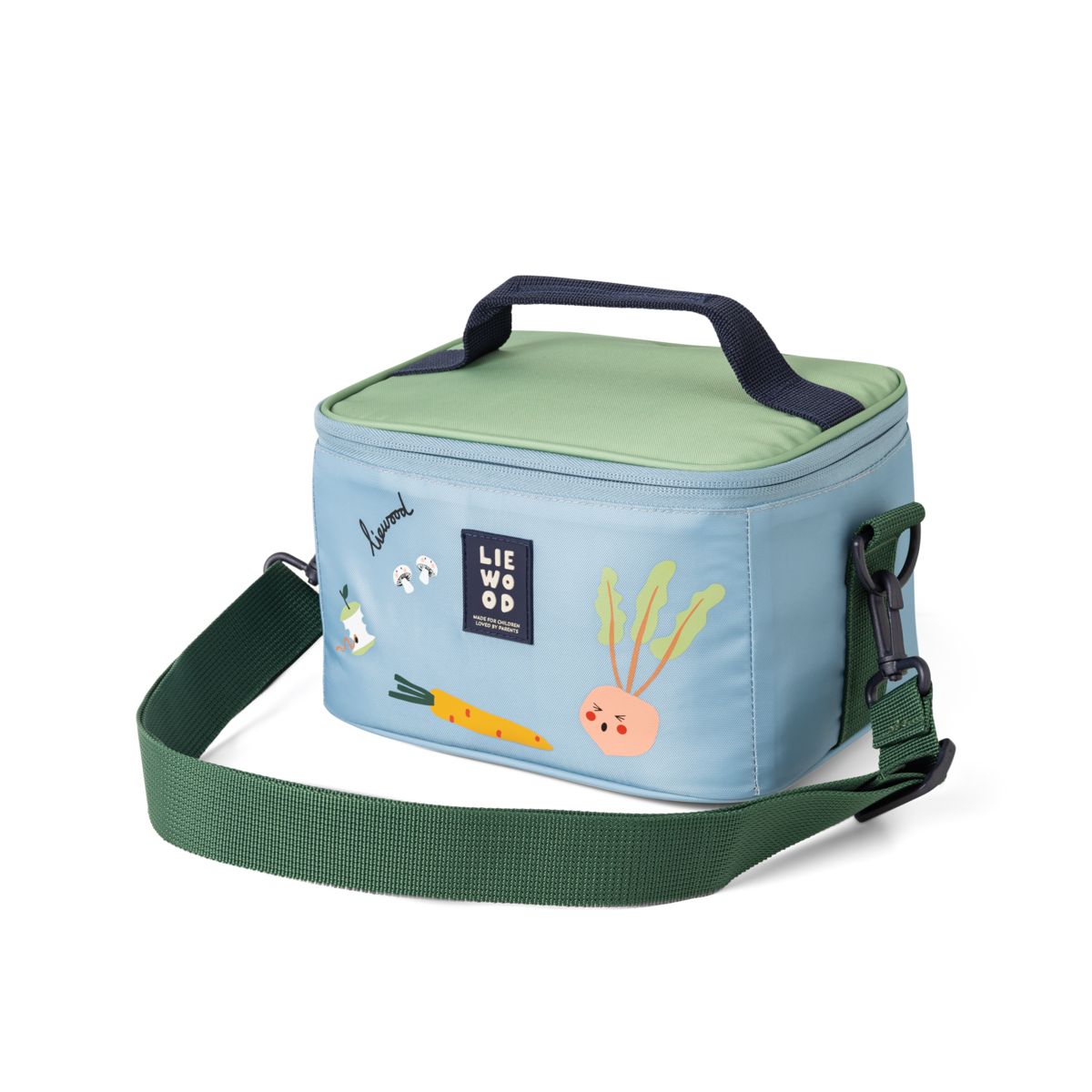 Liewood Toby Insulated Lunch Bag - Vegetable Multi mix - CROSSBODY BAG