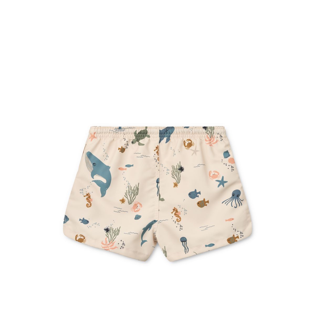 Liewood Aiden Printed Board Shorts - Sea creature / Sandy - BOARD SHORTS