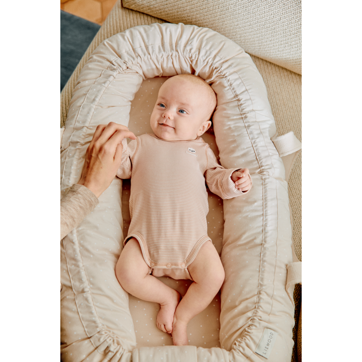 Liewood Yanni Grow Long-Sleeve Bodystocking - Y/D Sandy / Pale tuscany stripe - BODYSTOCKING