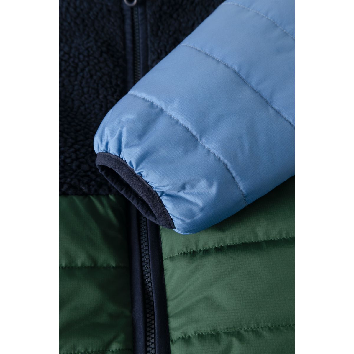 Franka Vendbar jakke - Classic navy multi mix