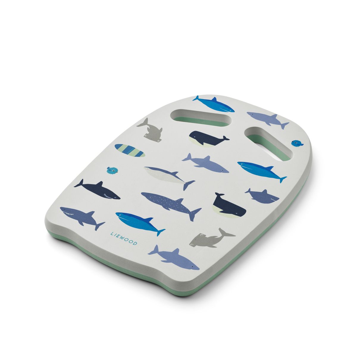 Liewood Hayden swiming kickboard - Shark / Dove blue - WATER TOYS