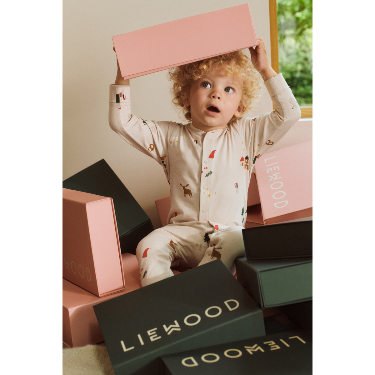 Liewood BIRK Grow Pyjamas Jumpsuit - Holiday / Sandy - PYJAMAS JUMPSUIT