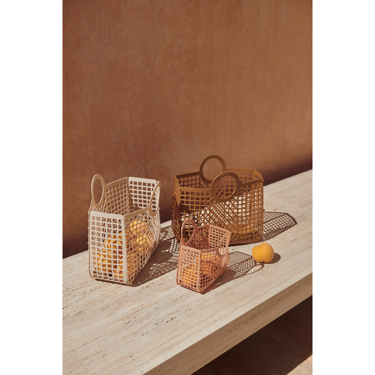 Liewood Bloom Basket - Sandy - BASKET BAG