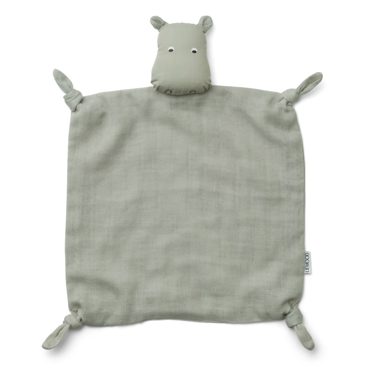 Liewood Agnete Cuddle Cloth - Hippo dove blue - CUDDLE CLOTH