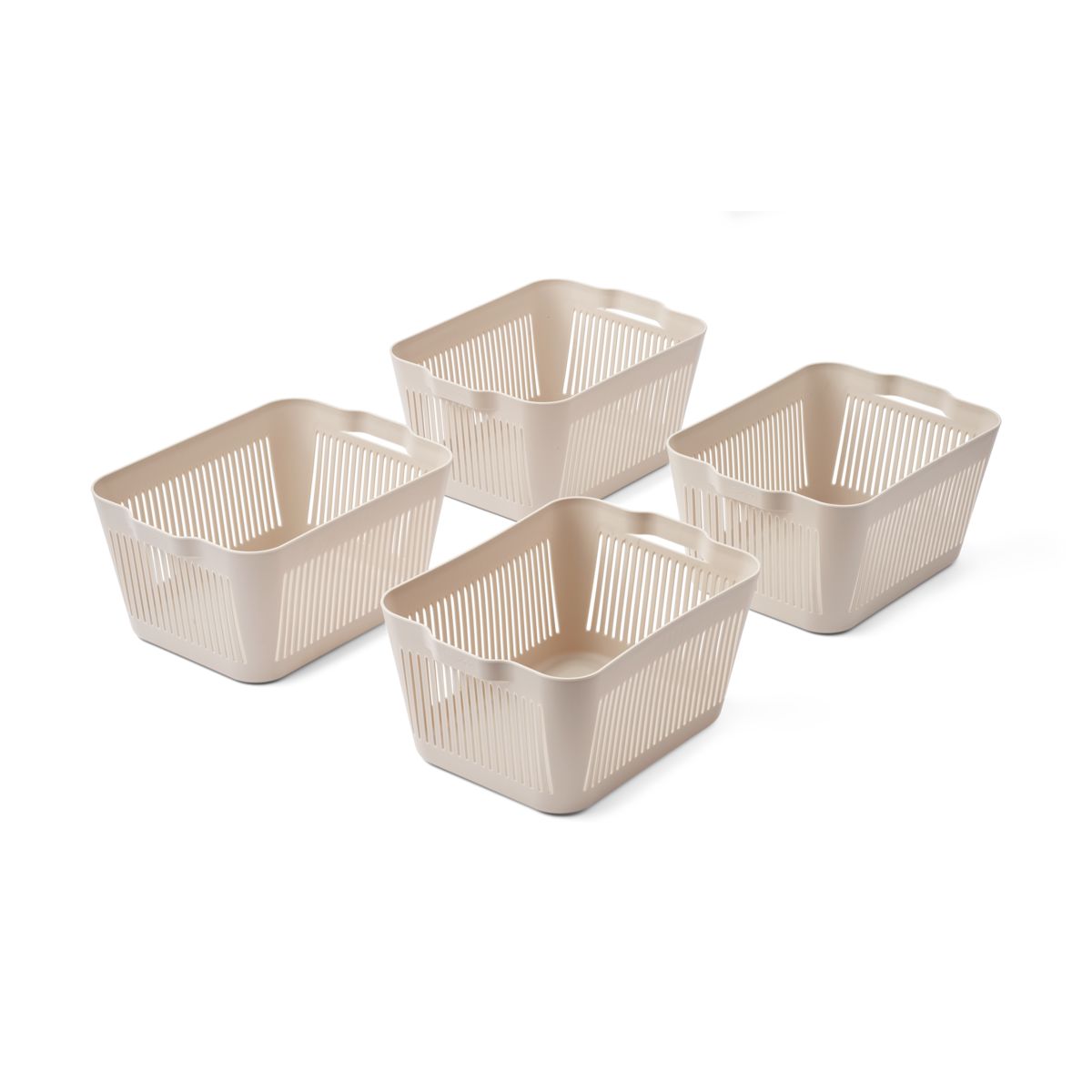 Liewood Makeeva Small Basket 4-Pack - Sandy - BASKET