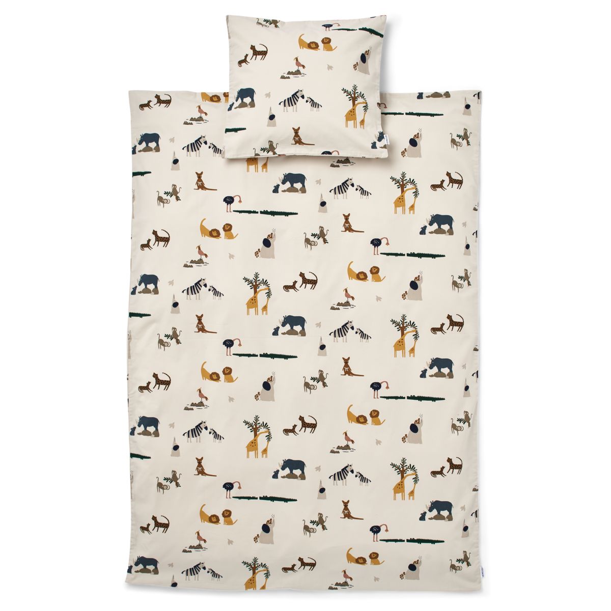 Liewood Carl Single Bedding 135x200 - All together / Sandy - BEDDING
