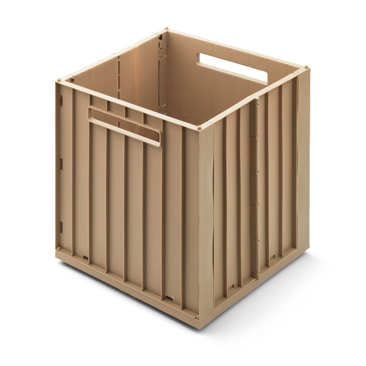 Liewood Elijah Storage Box with Lid - Oat - STORAGE BOX