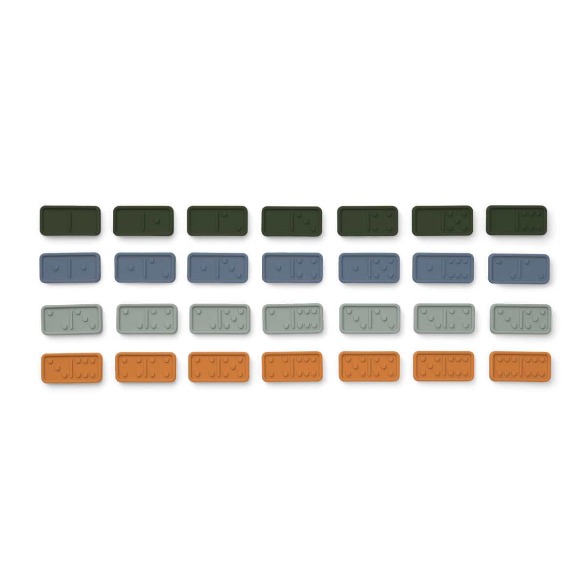 Dodo Domino Set - Blue multi mix