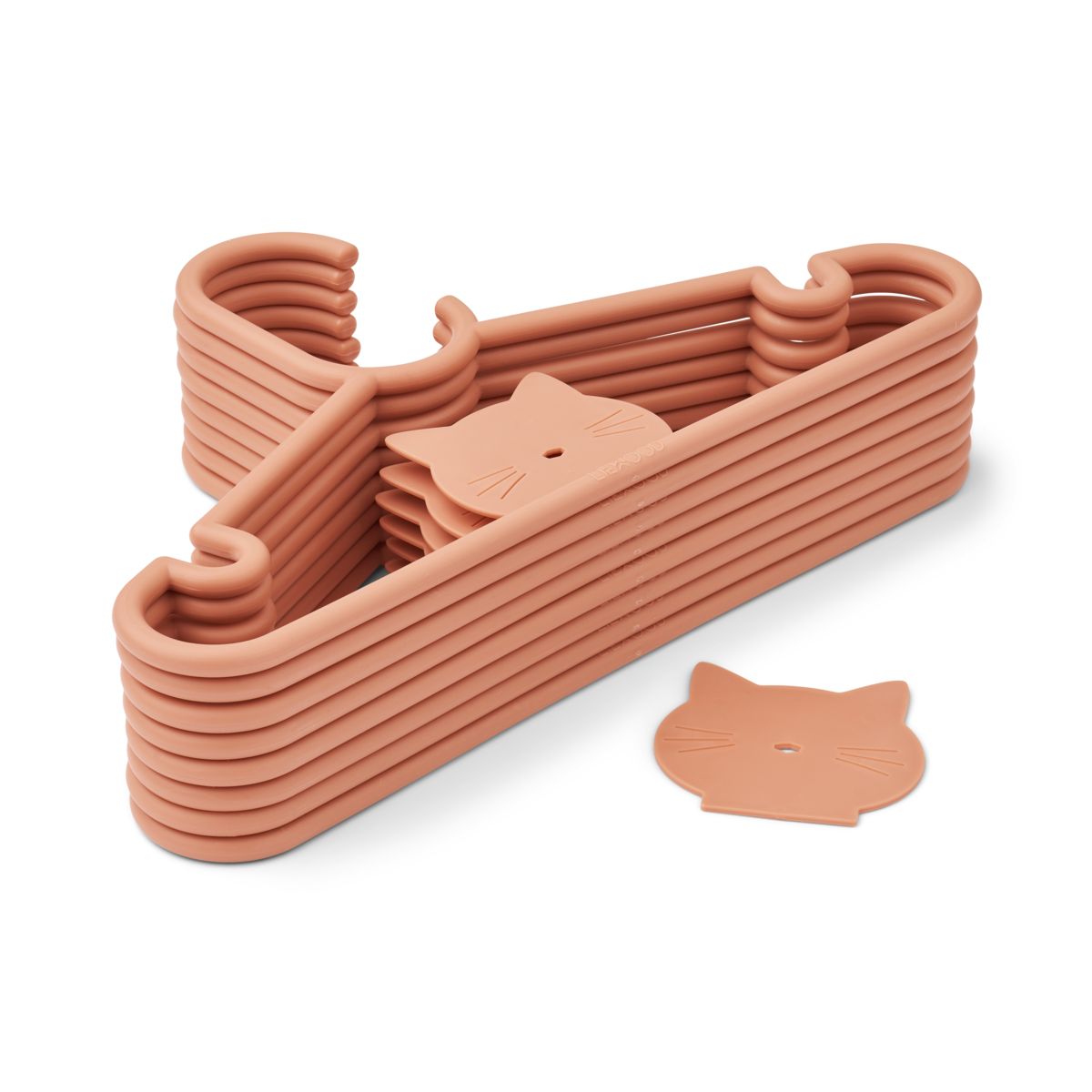 Liewood Falton Hangers 8-pack - Tuscany rose - RACKS & HANGERS