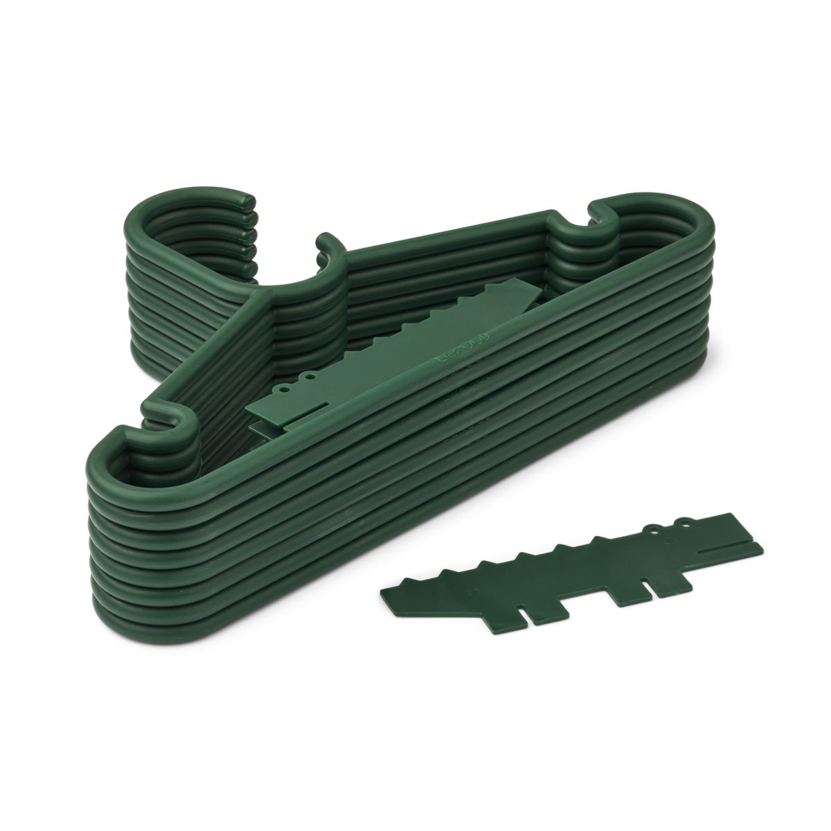 Liewood Falton Crocodile Hangers - Garden green - RACKS & HANGERS