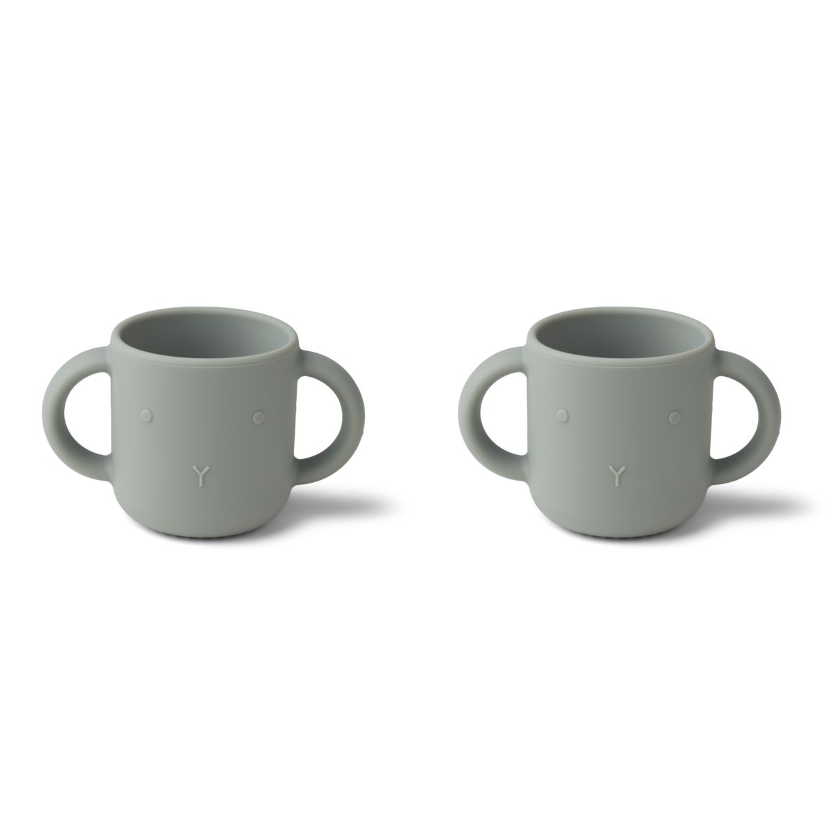 Liewood Gene cup 2-pack - Rabbit dove blue - CUP