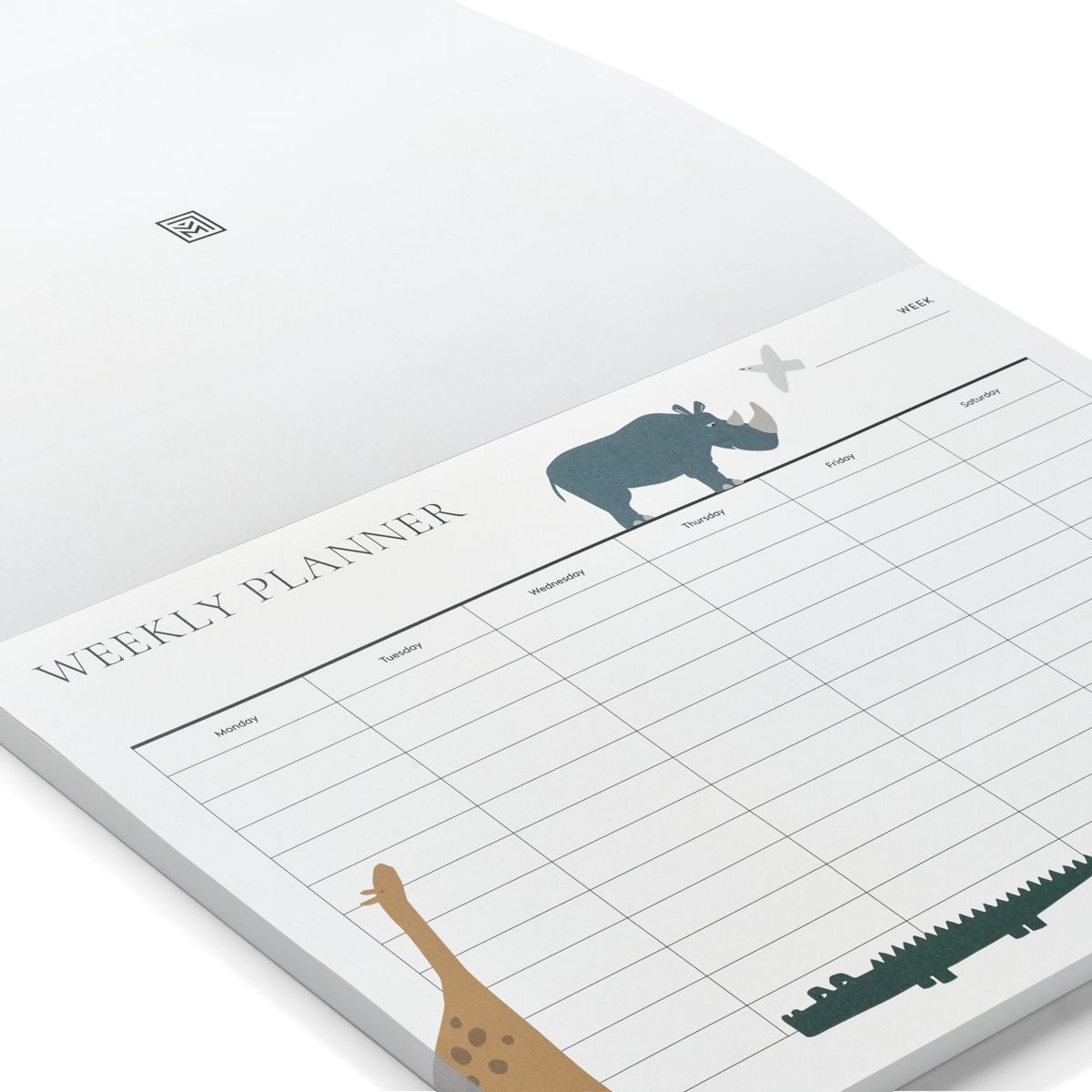 Liewood Kirby weekly planner - All together / Sandy - CALENDAR