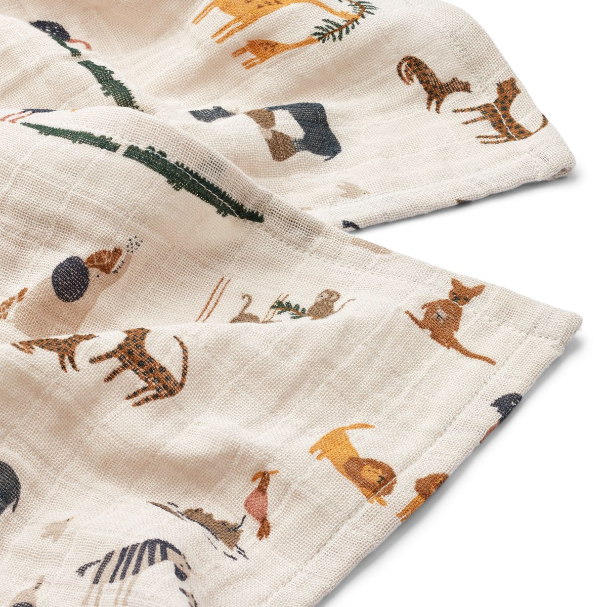 Liewood LEWIS Muslin Cloth 2-Pack - All together / Sandy - MUSLIN CLOTH