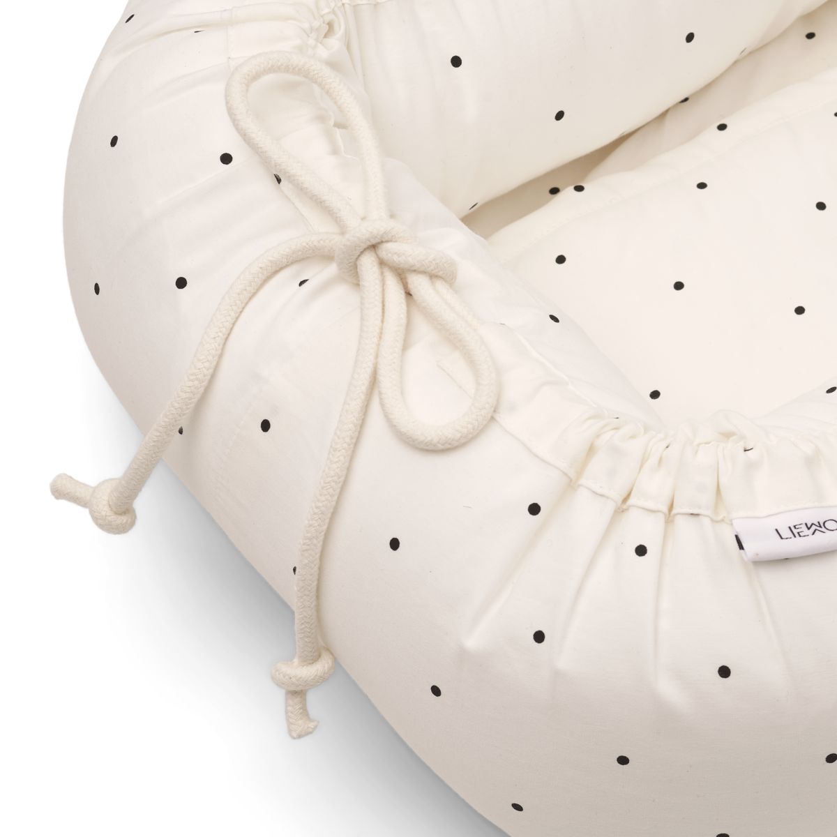 Liewood Gro Babylift and Baby Nest - Classic dot creme de la creme - BABY LIFT