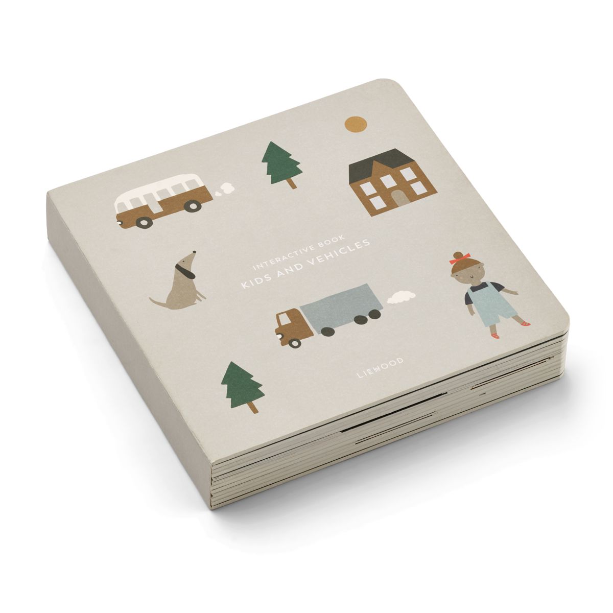 Liewood Maitland interactive book - Vehicles / Downtown mix - JUNIOR BOOK