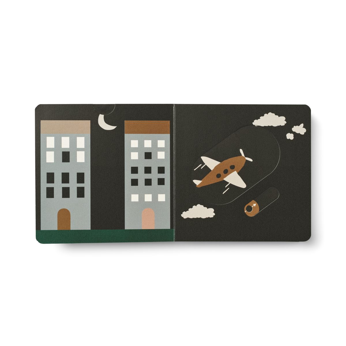 Liewood Maitland interactive book - Vehicles / Downtown mix - JUNIOR BOOK
