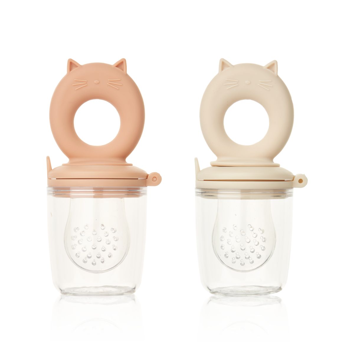 Liewood Miranda Food Feeder 2-pack - Tuscany rose / Apple blossom - FEEDER