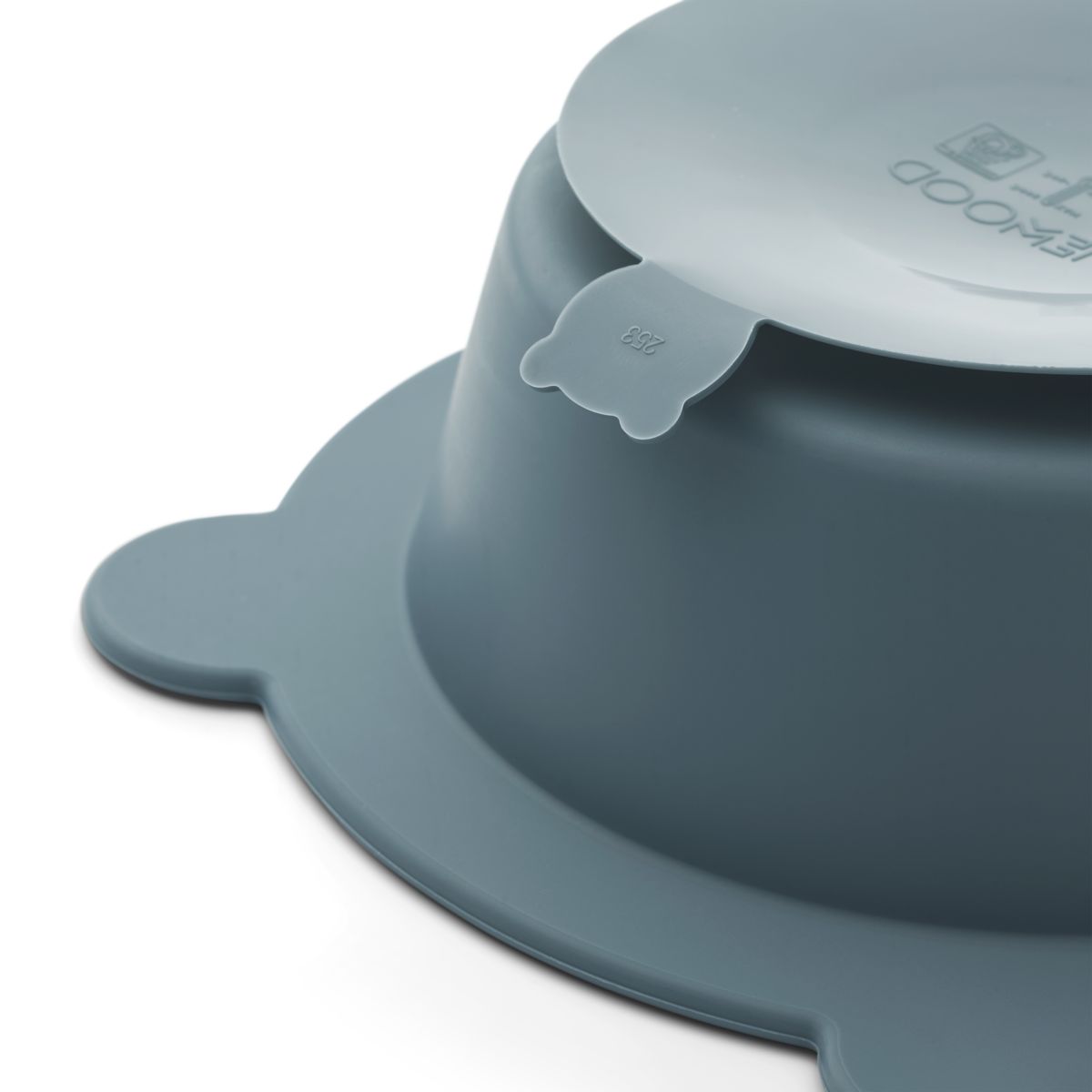 Liewood Peony Suction Bowl 2-Pack - Sea blue / Whale blue - BOWL