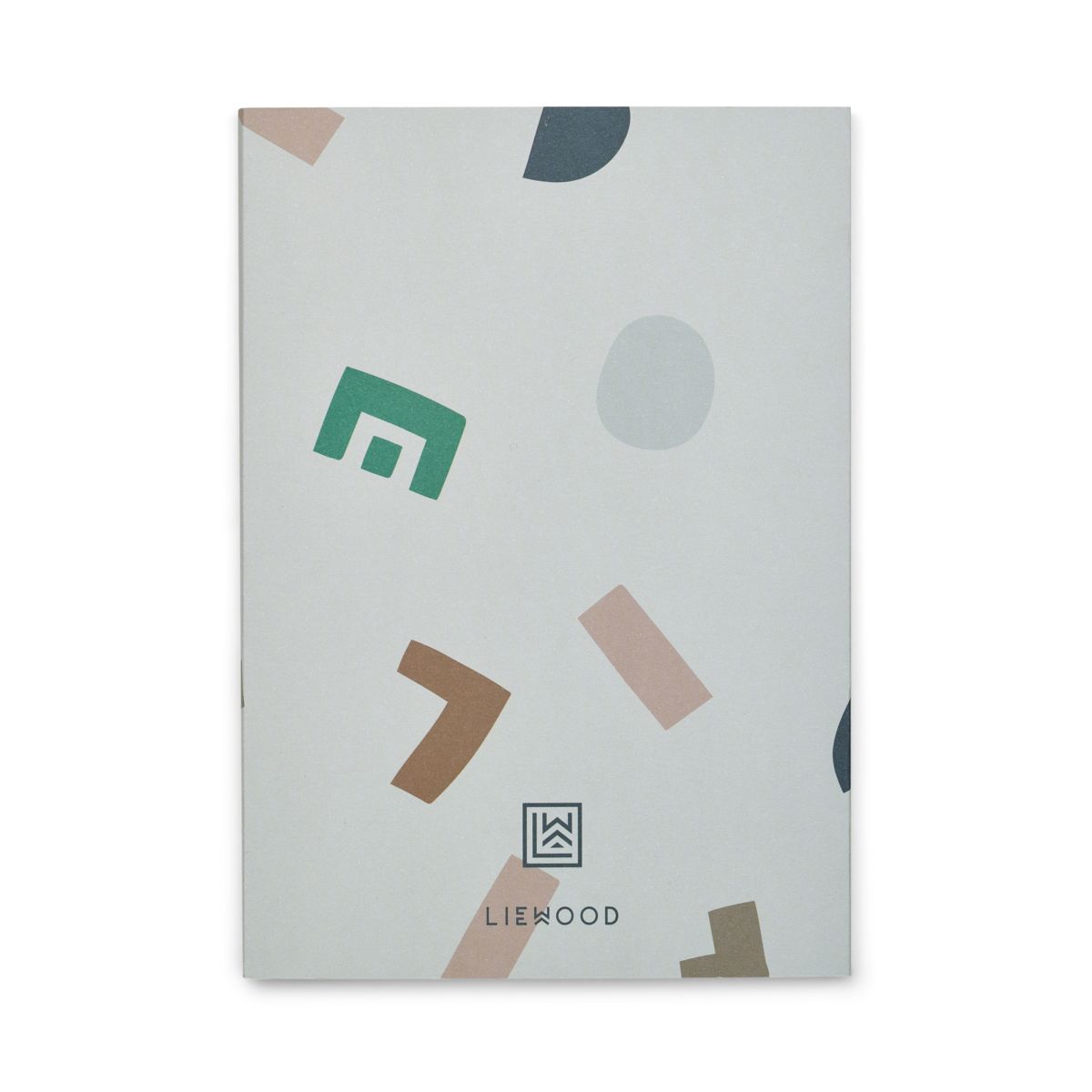 Liewood Sidney notebooks - Graphic alphabet / paint stroke mix - NOTEBOOK