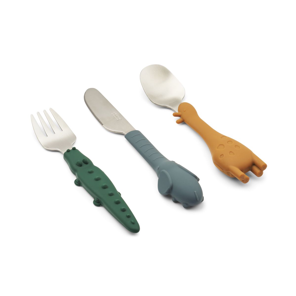 Liewood Tove Cutlery Set - Golden caramel mix - CUTLERY
