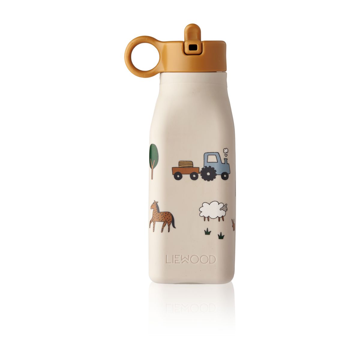 Liewood Warren Bottle 350 ml. - Farm / Sandy - WATER BOTTLE