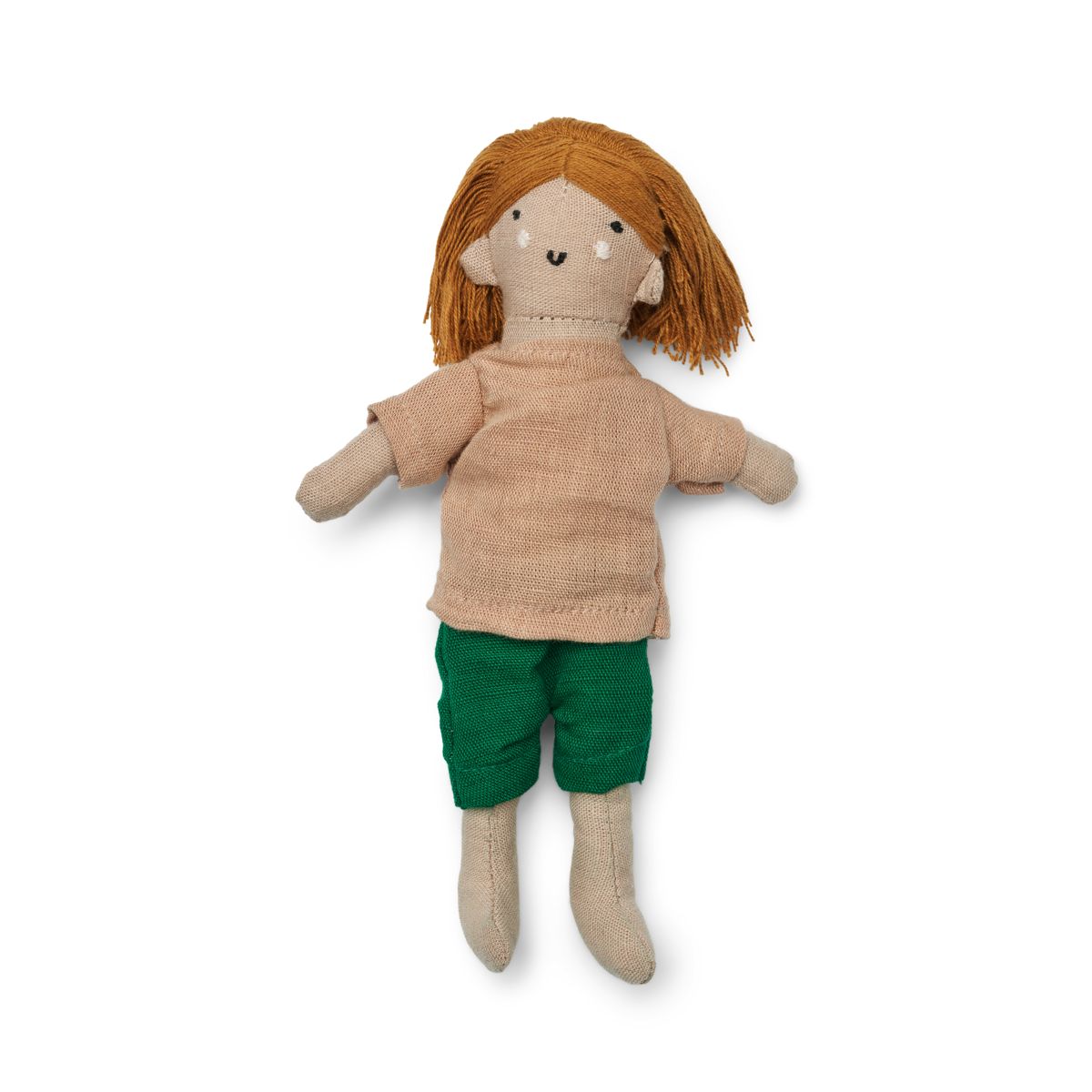 Liewood Zuko Knitted Mini Doll - Tuscany rose multi mix - TEDDY