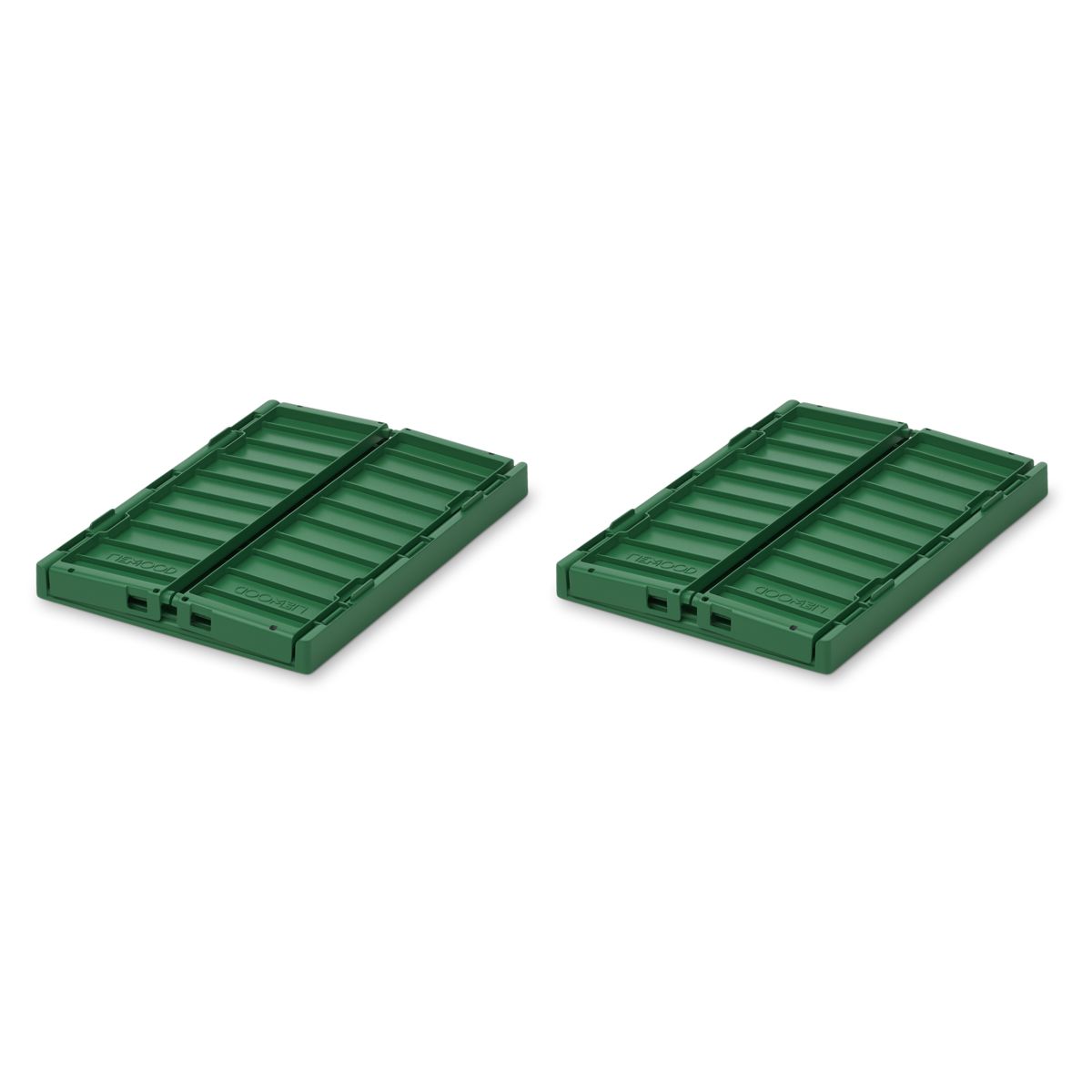Liewood WESTON Small Storage Box 2-Pack - Garden green - STORAGE BOX