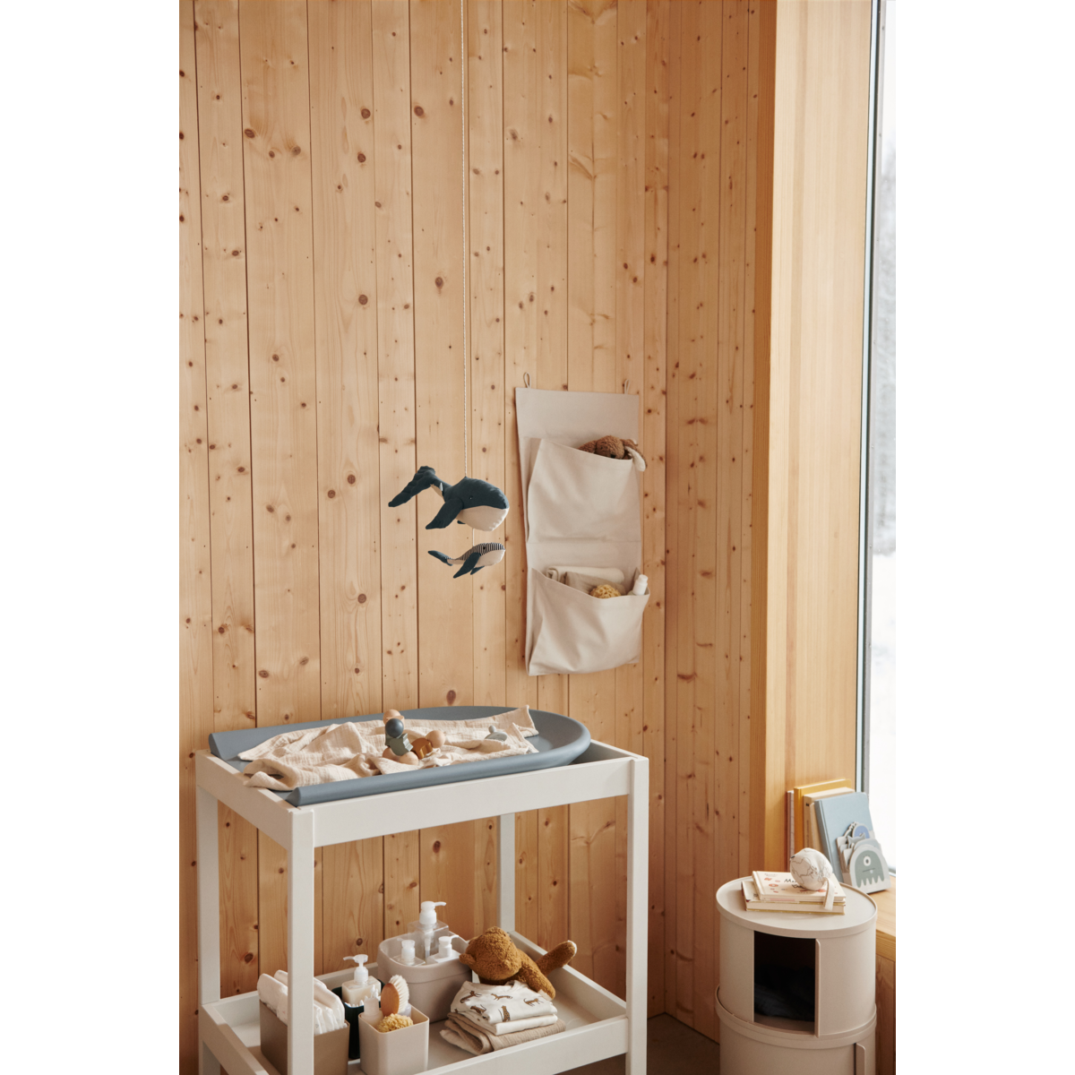 Liewood Damien bedside table - Sandy - BEDSIDE TABLE