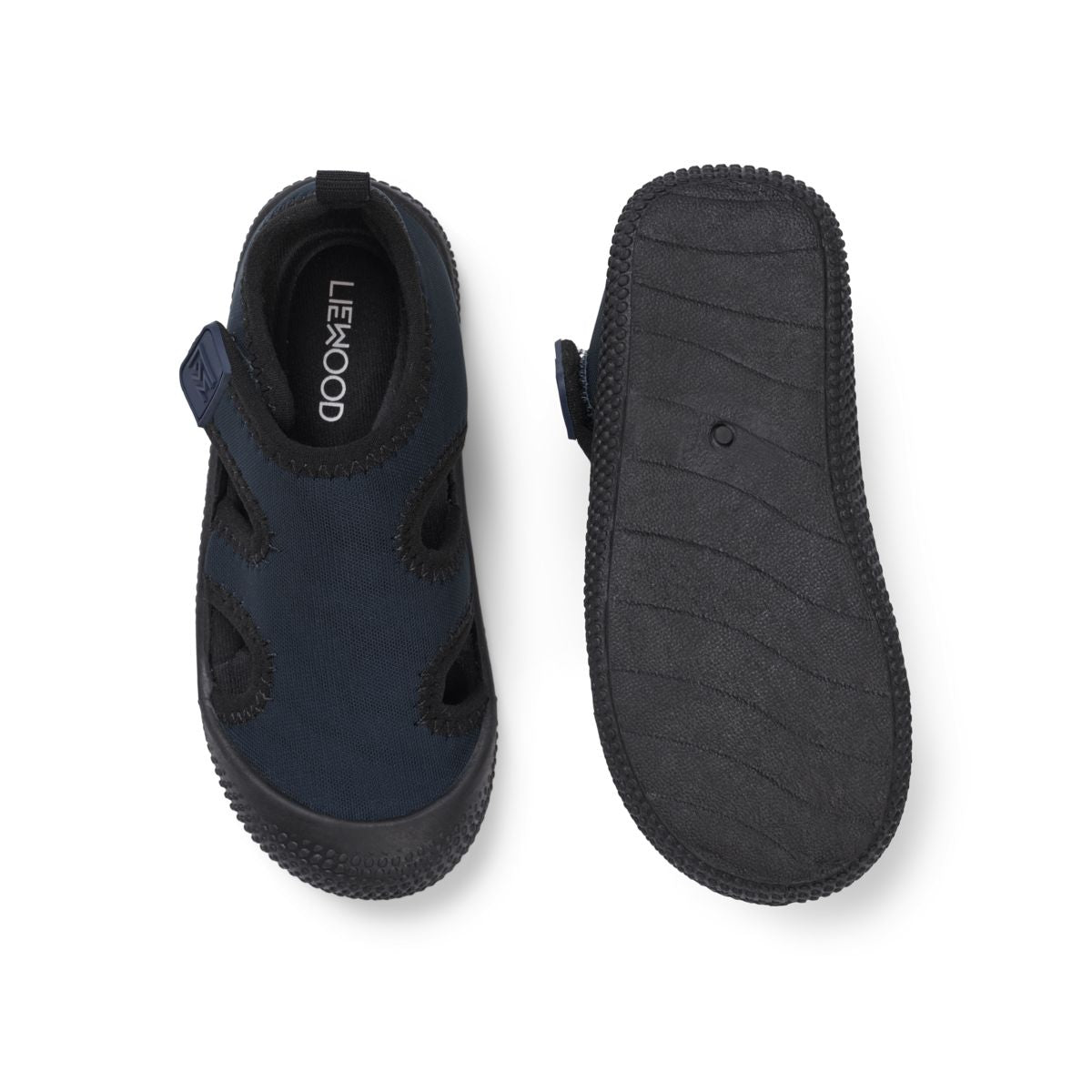 Liewood Sigurd Beach shoes - Black / Classic navy - SWIM SHOE