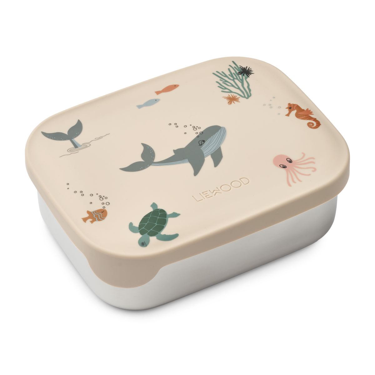 Liewood Arthur Lunchbox - Sea creature / Sandy - LUNCHBOX