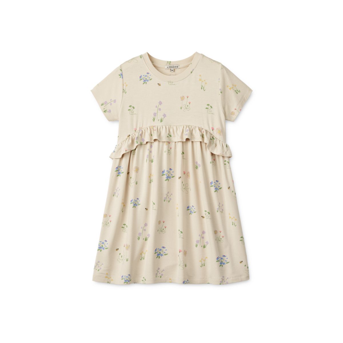 Liewood Hilma printed t-shirt dress - Flora / Sandy - DRESS