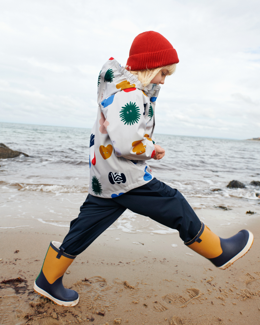 Playful & Durable Rainwear for Staying Dry in Any Weather
