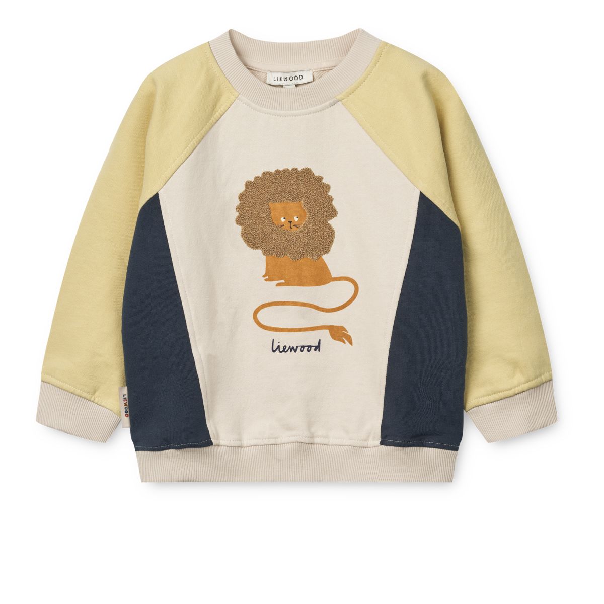 Aude Placement Sweatshirt - Circus lion / Sandy