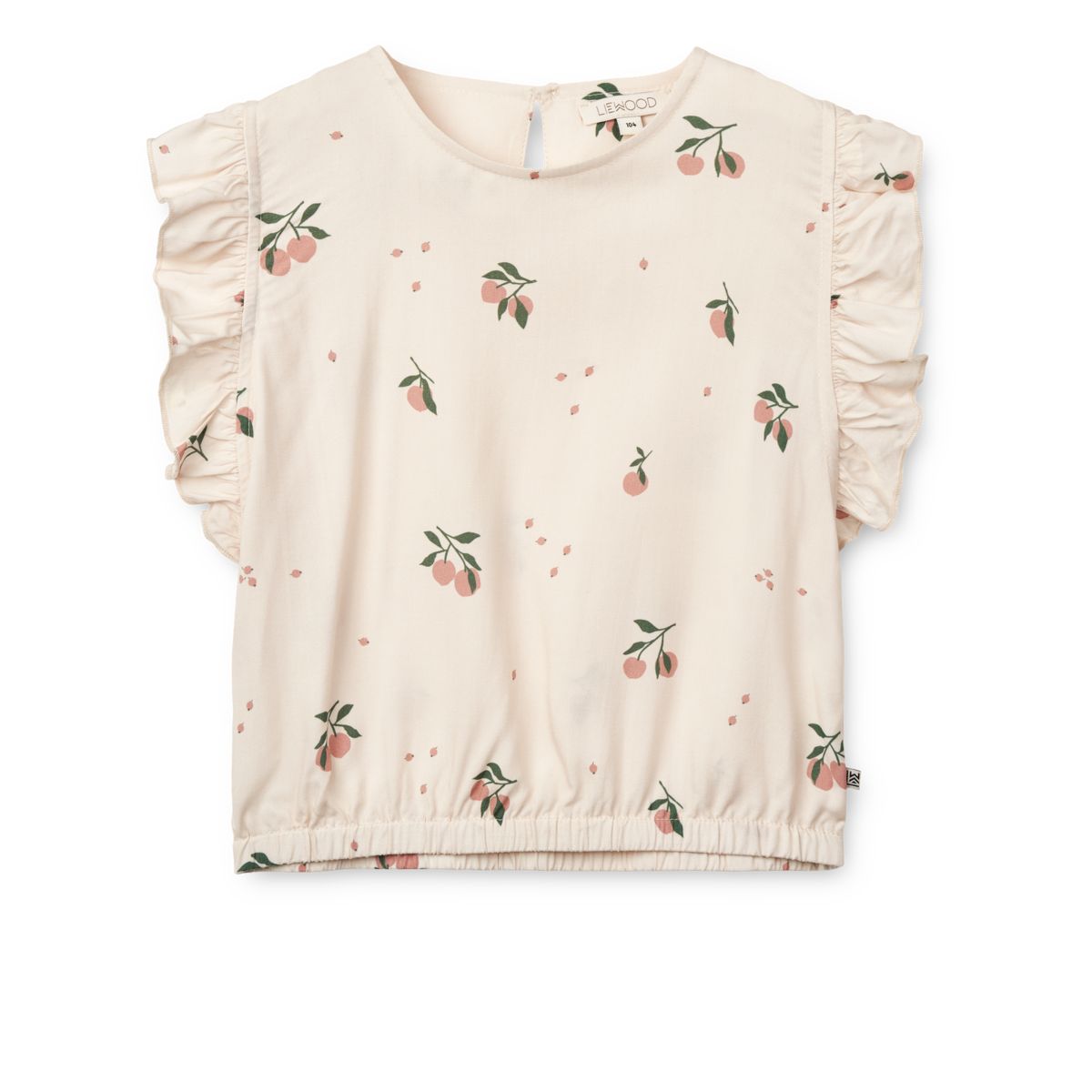 Liewood Emery Printed Viscose Top - Peach / Sea shell - TOP