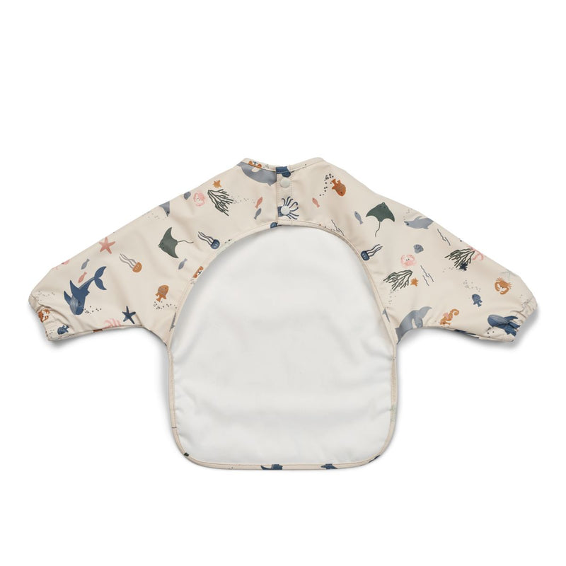 Merle Cape Bib - Sea creature / Sandy | LIEWOOD