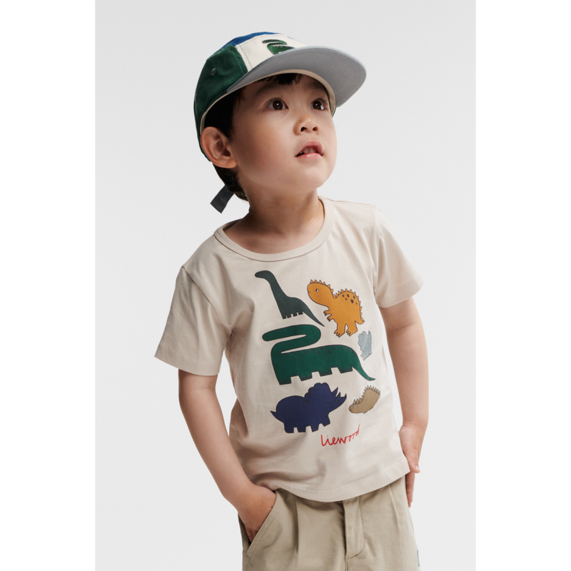 Liewood Rory Printed Cap - Blue fog multi mix - HATS/CAP