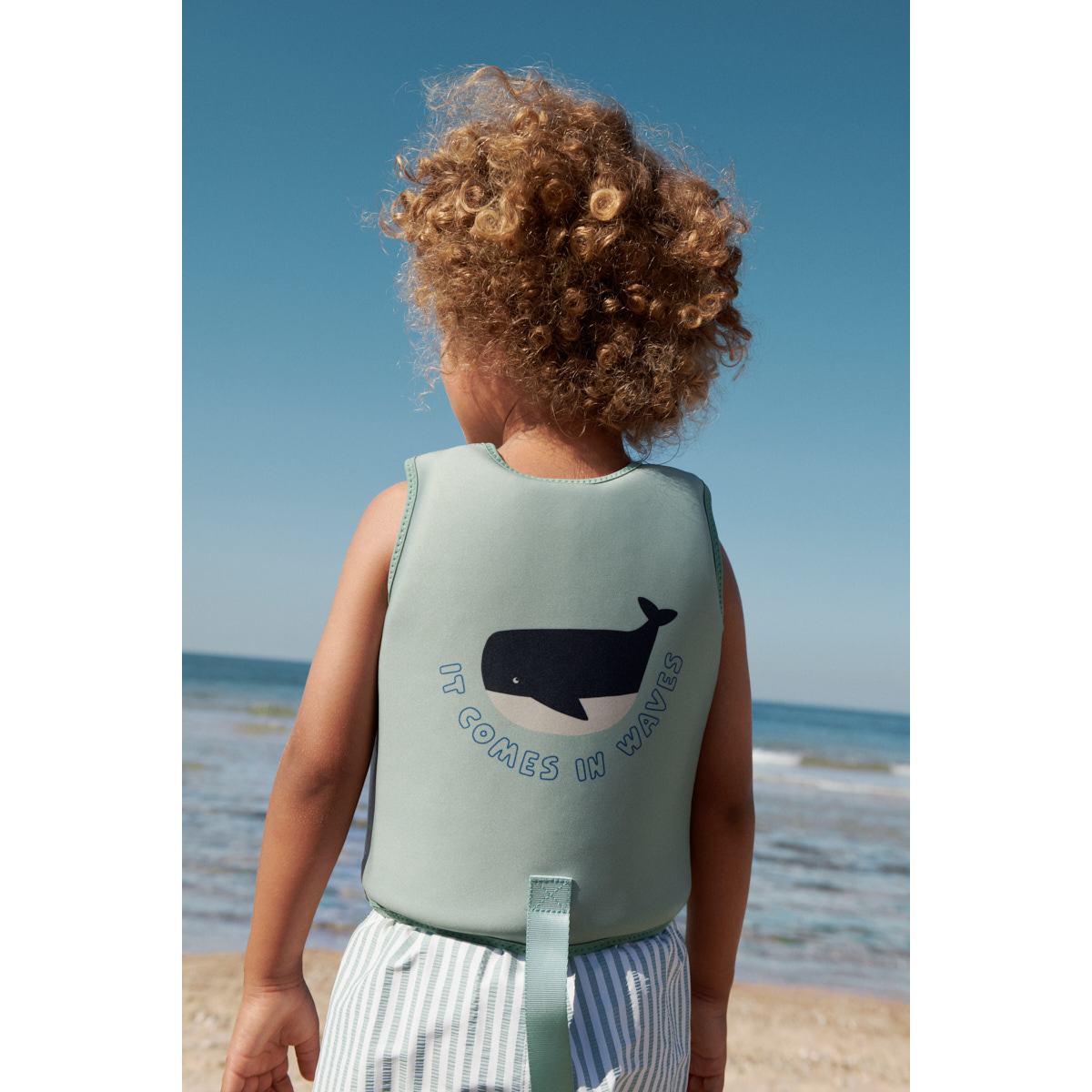 Liewood Dove Swim Vest - It comes in waves / Peppermint - SWIM VEST