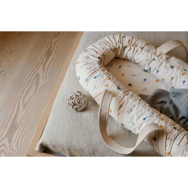 Liewood Gro Printed Baby Lift - Aviator / Ecru - BABY LIFT