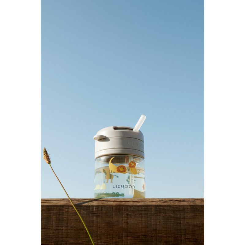 Liewood Pavia Tritan Straw Cup 280 ml - All together / Sandy - CUP