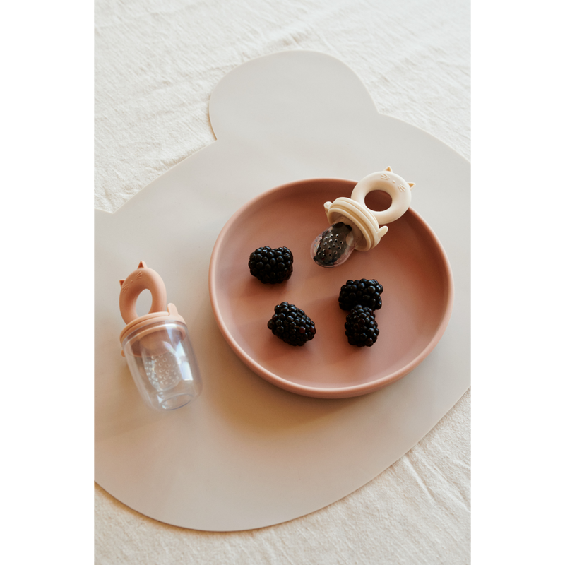 Liewood Miranda Food Feeder 2-pack - Tuscany rose / Apple blossom - FEEDER