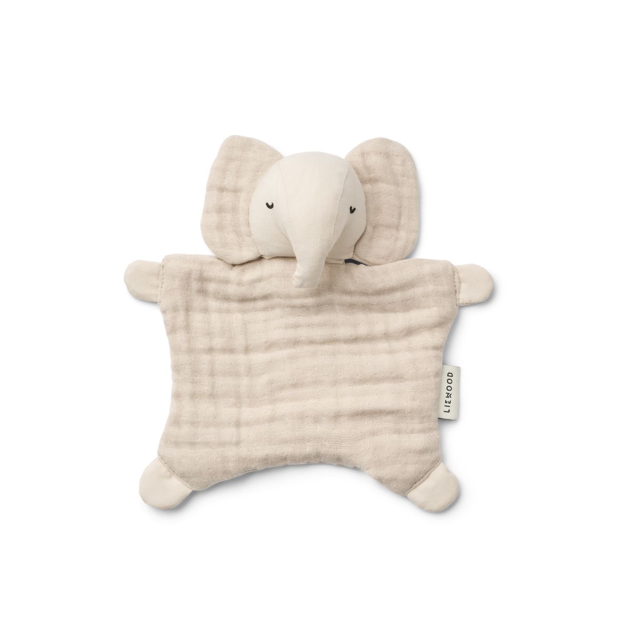 Liewood AMAYA Elephant Cuddle Teddy - Sandy - CUDDLE CLOTH