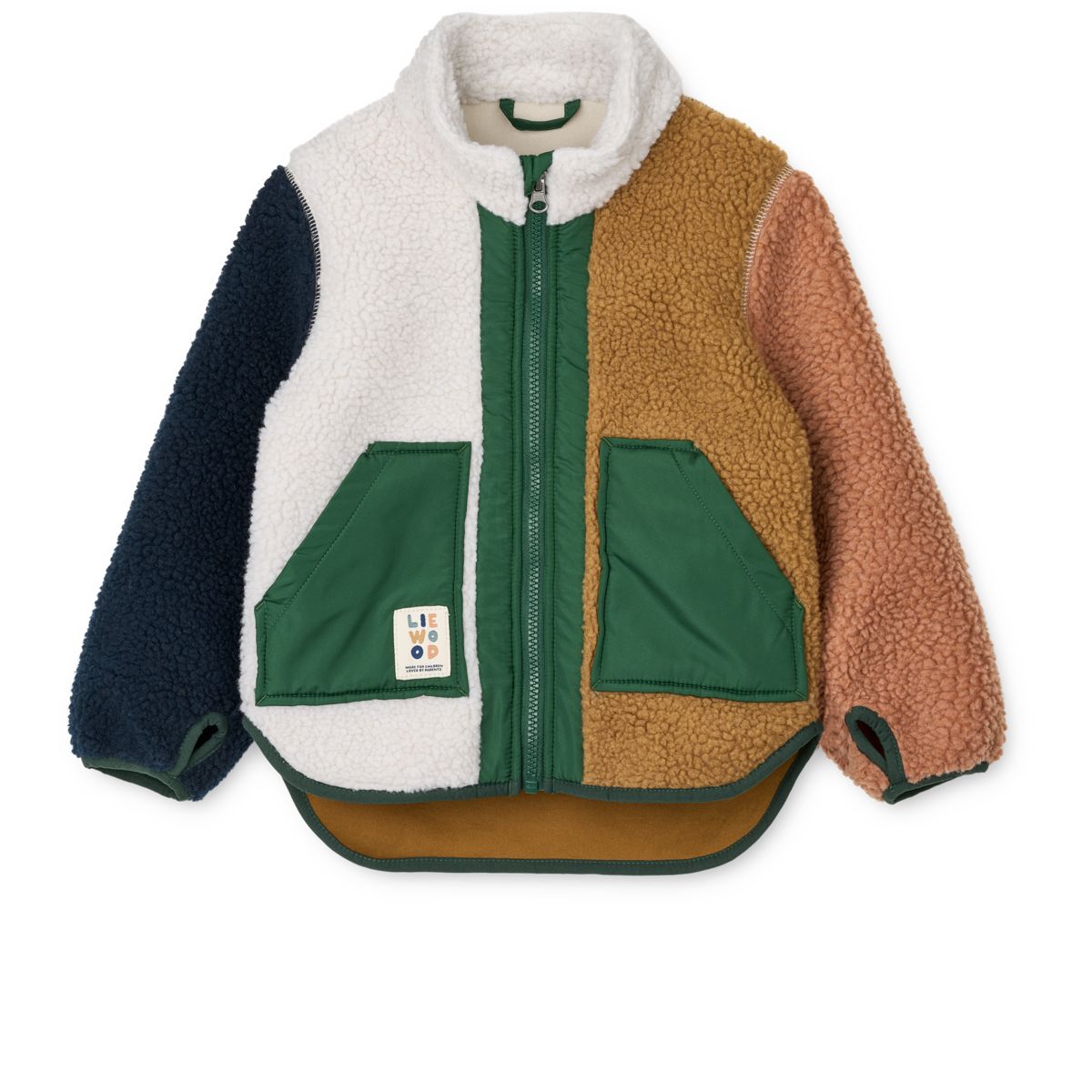 Liewood Noam Pile Jacket - Tuscany multi mix - JACKET