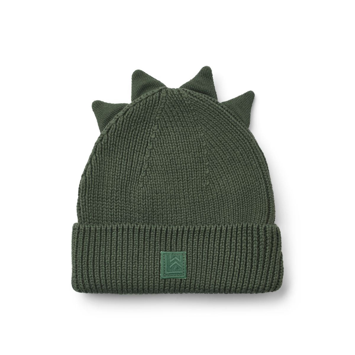 Liewood Gina Dino Beanie - Hunter green - HATS/CAP