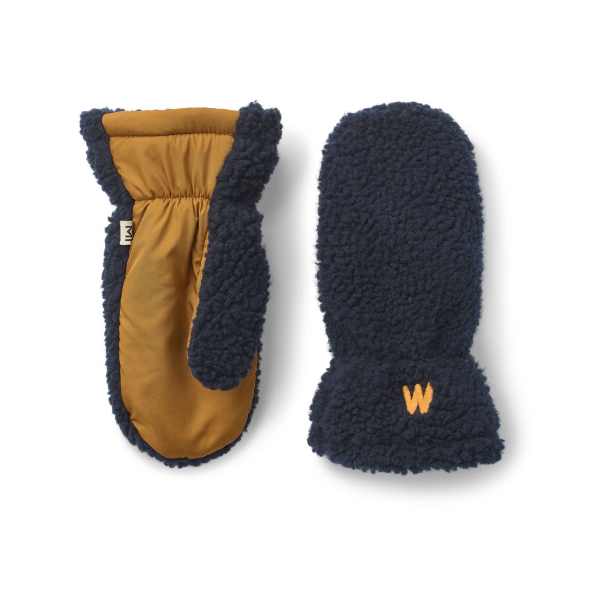 Liewood GRETHE Pile Mittens - Classic navy multi mix - GLOVES/MITTENS