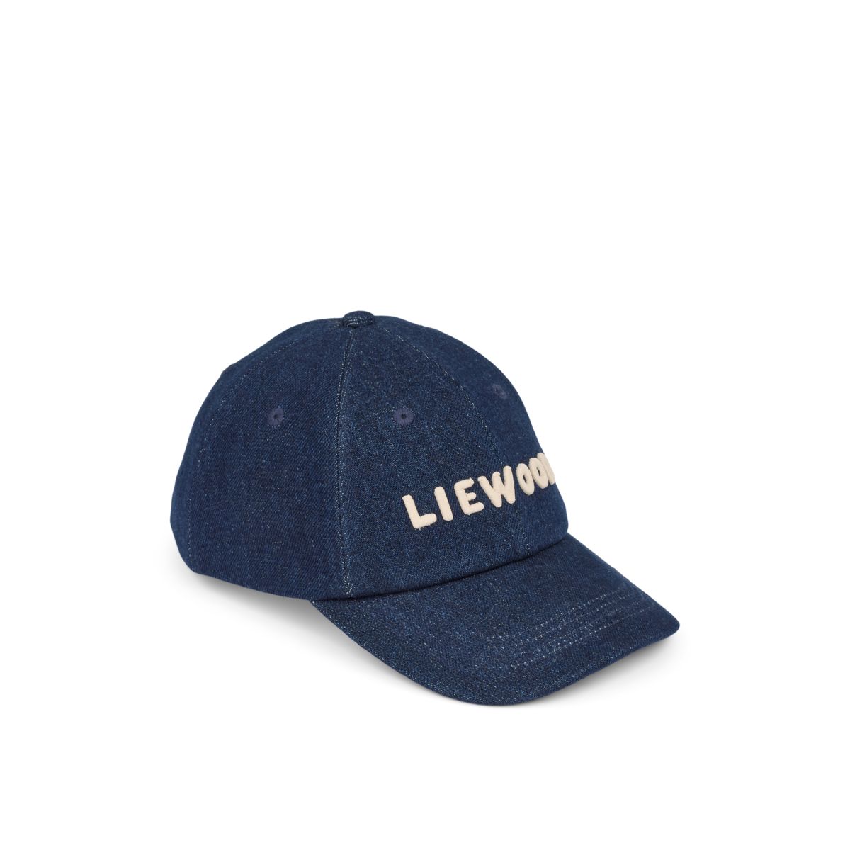 Liewood Danny Cap - Medium blue denim - HATS/CAP